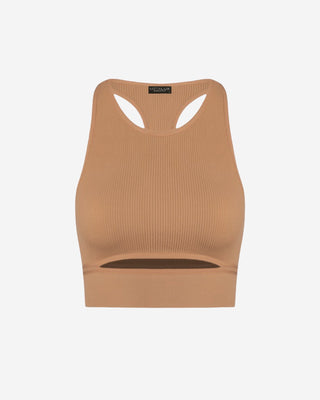 Aloe Cutout Racerback Crop Top