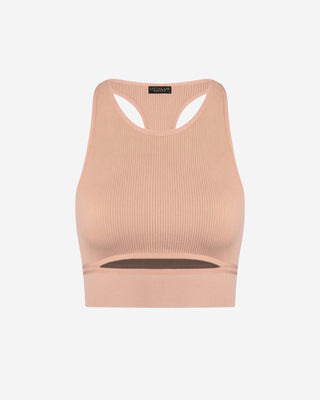 Aloe Cutout Racerback Crop Top