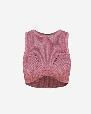 Rodeo Metallic Knit Top