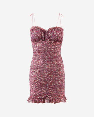 Ricky Ruched Mini Dress